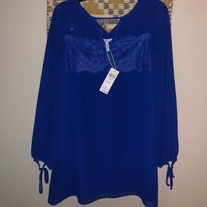 BCBG electric blue dress